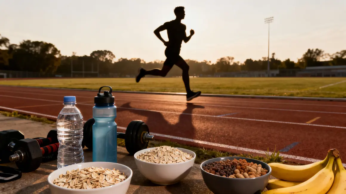 sport glucides course flocons avoine banane