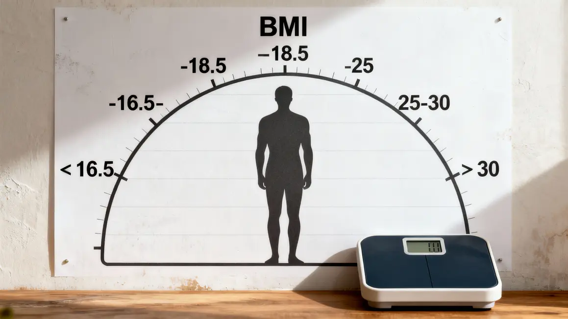calcul imc prise de poids graphique balance