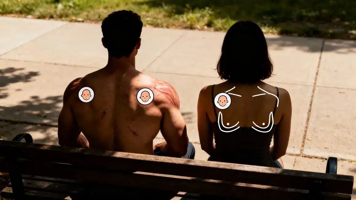 Dos silhouettes musculation volume épaules trapèzes vascularité