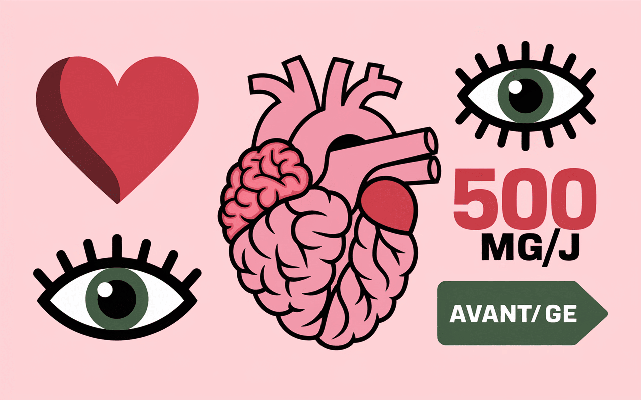 infographie sante bienfaits des omega 3