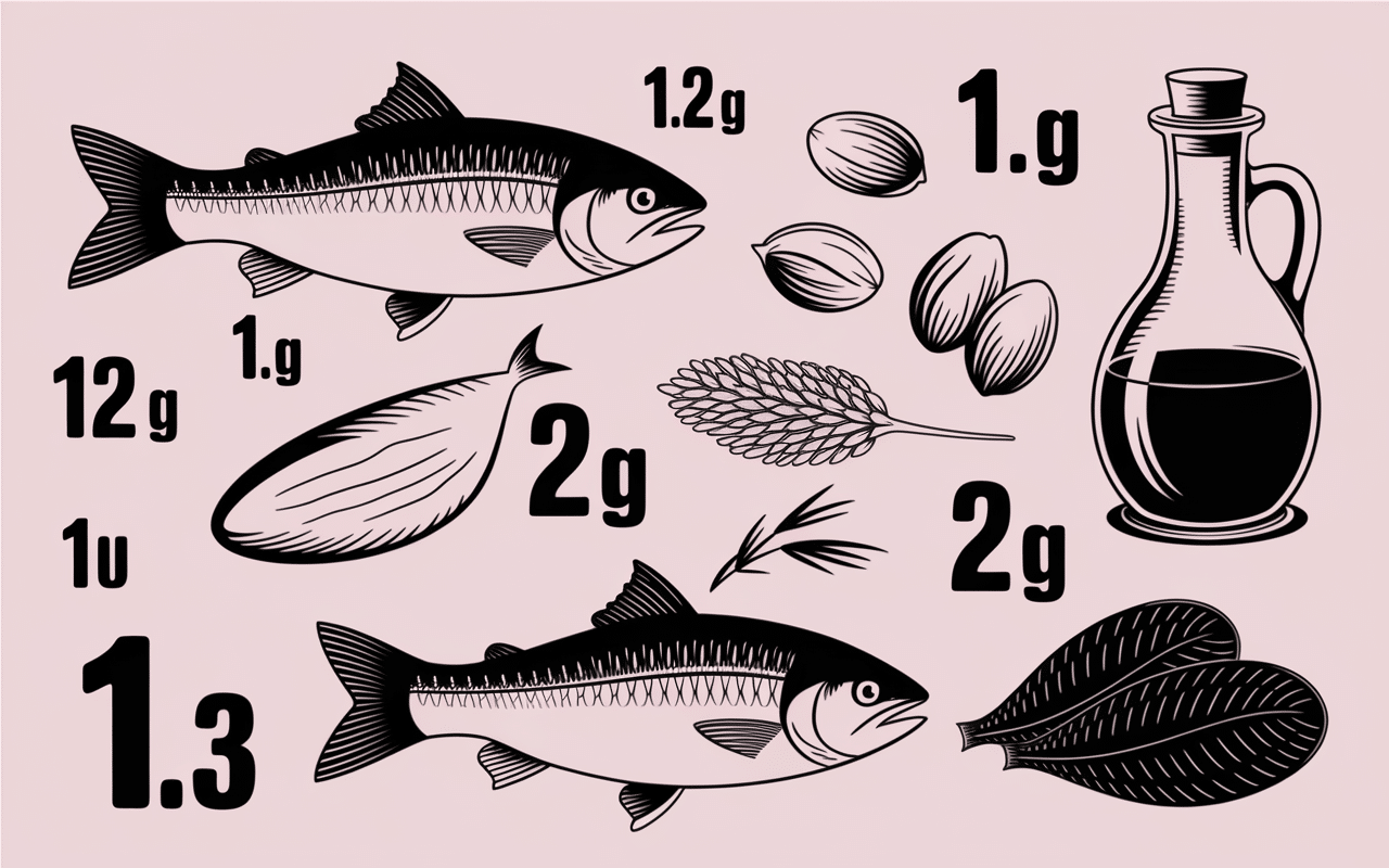 sources aliments bienfaits des omega 3