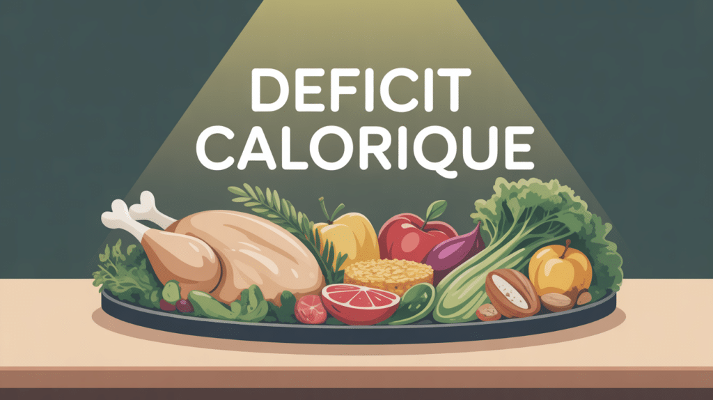 calculer son deficit calorique illustration aliments sains