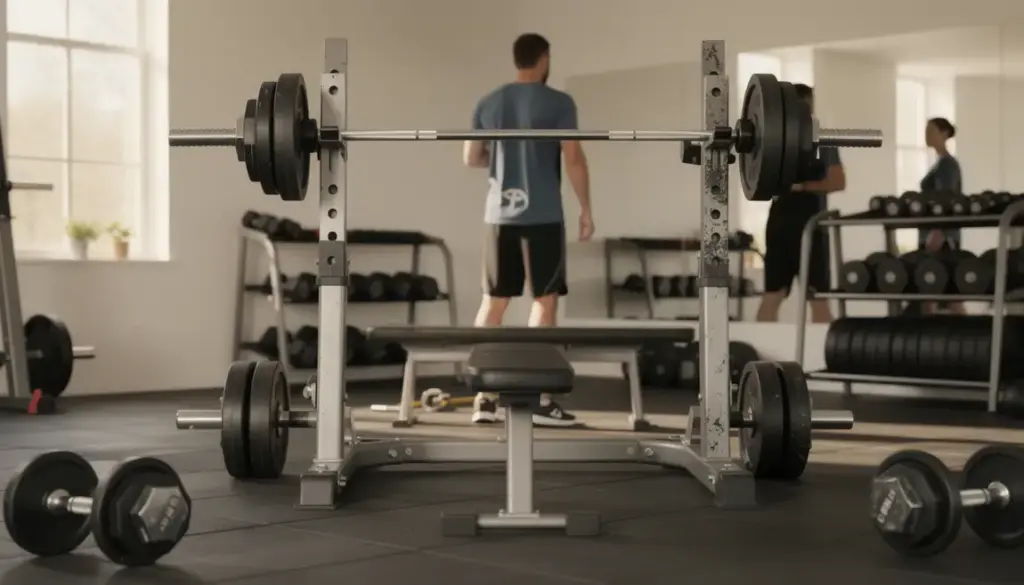 chandelle de musculation robuste home gym