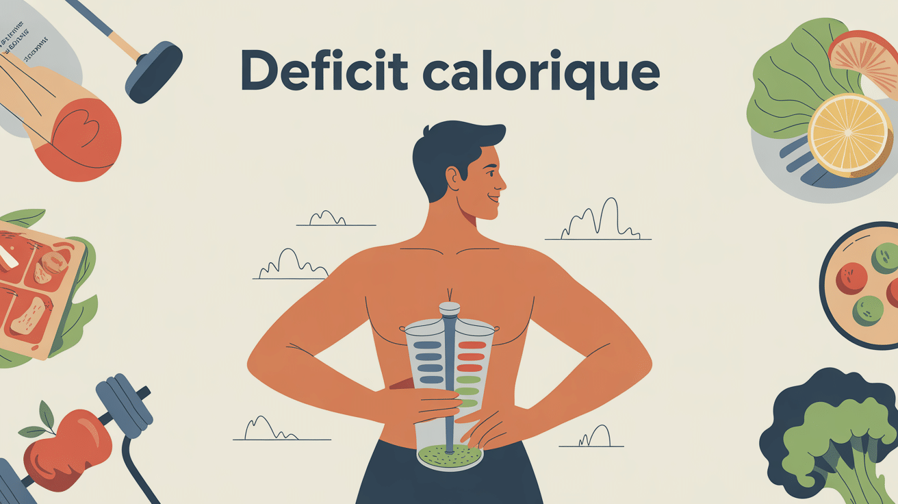 deficit calorique calcul gratuit personnage balance aliments sport