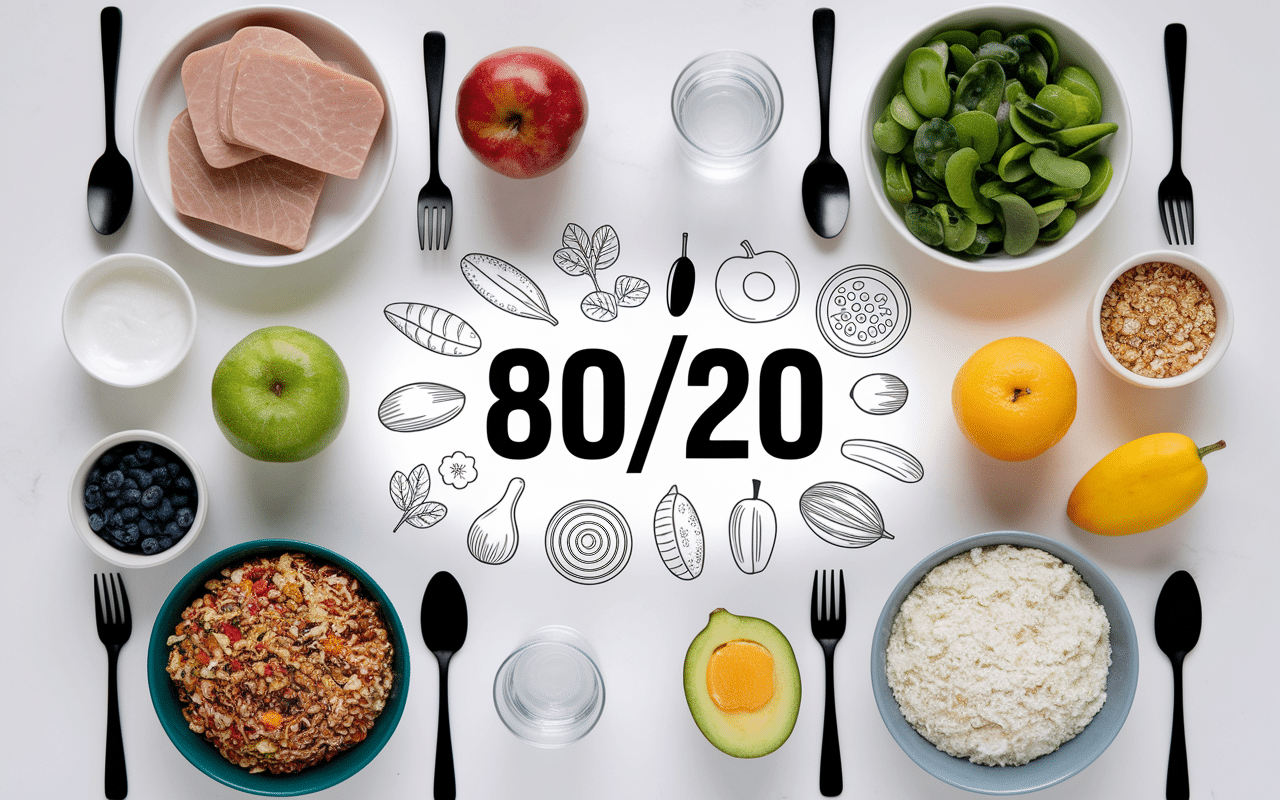 homme perdre du ventre assiette equilibree