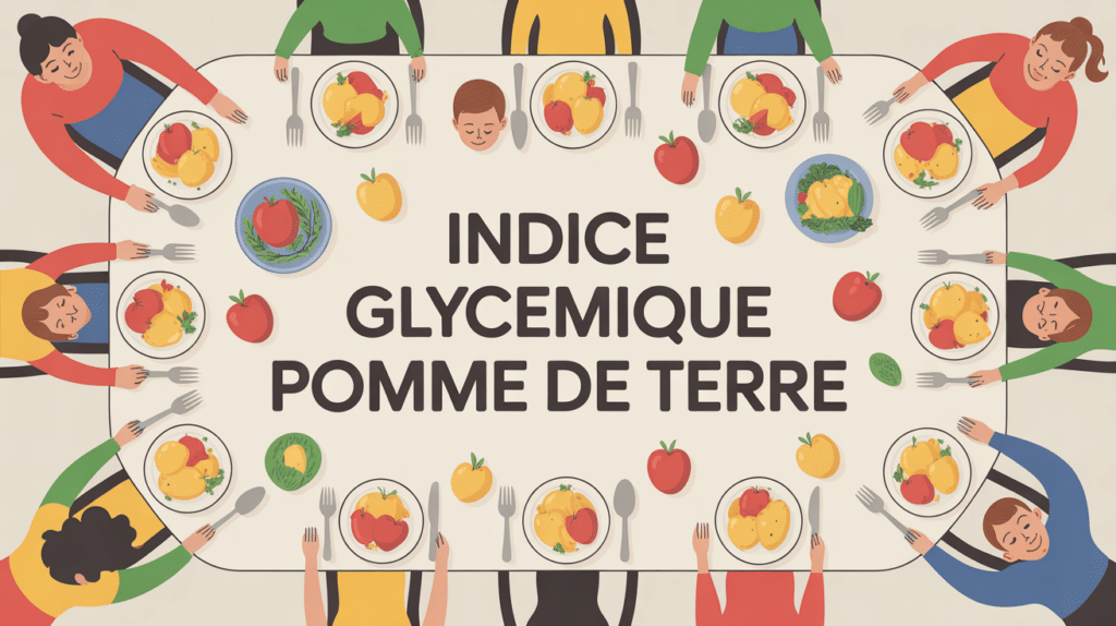 indice glycemique pomme de terre table conviviale et sportive