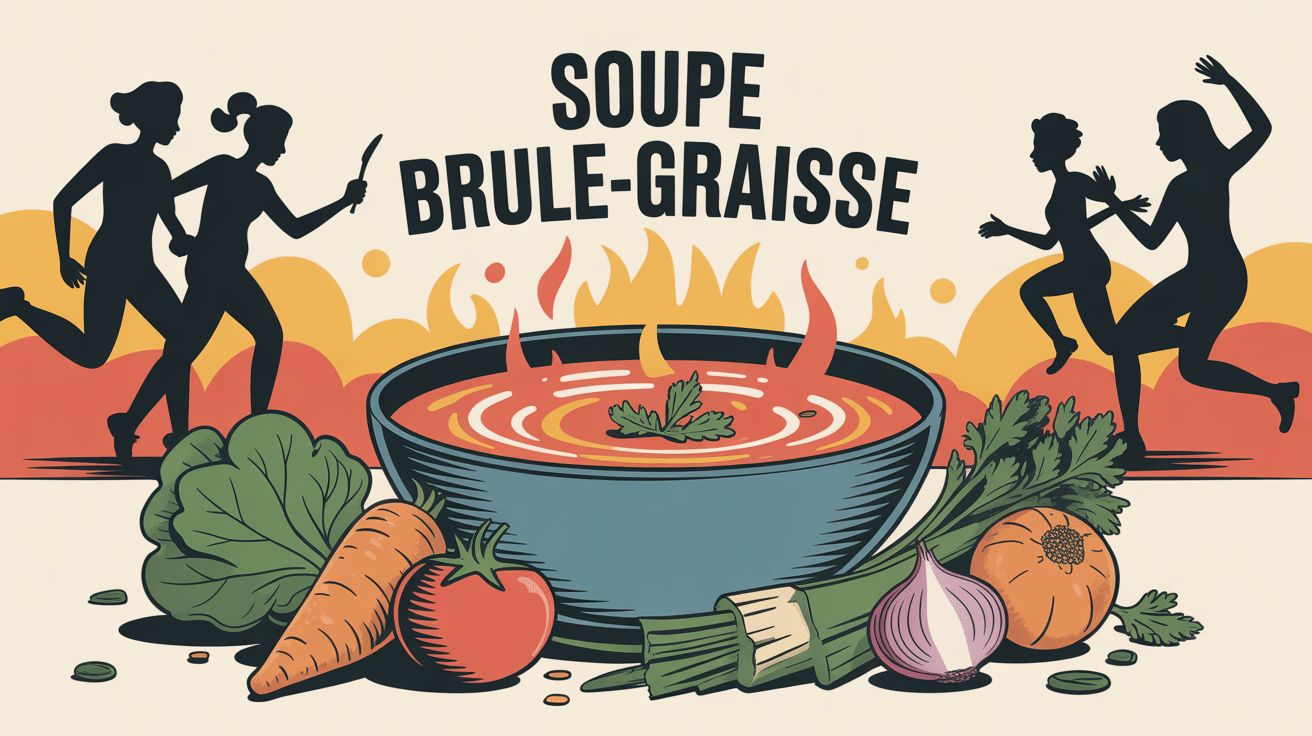 La soupe brule-graisse perdre 7 kg en 10 jours naturellement, bol de legumes