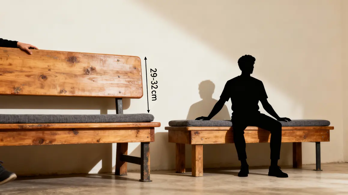 Comparatif largeur dossier banc musculation posture correcte gênée