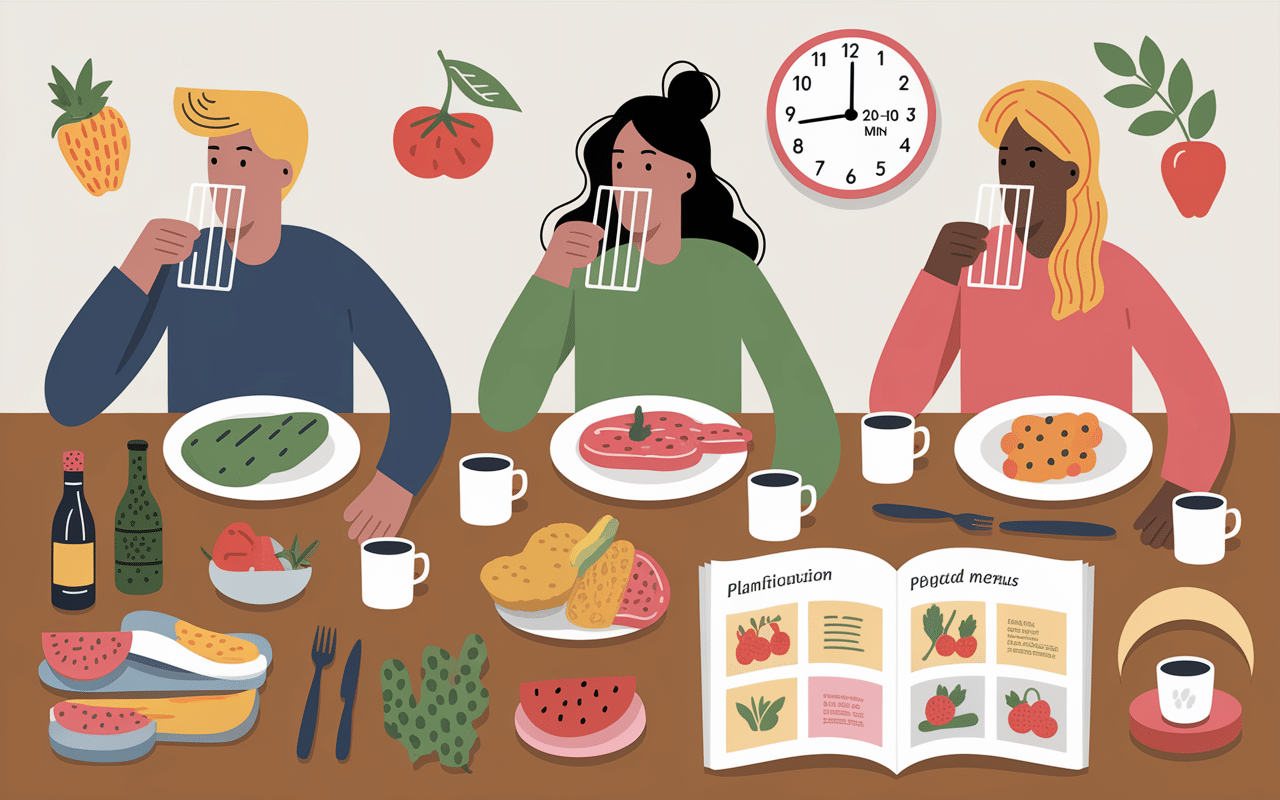 Habitudes alimentaires, perdre du poids sans sport, quotidien