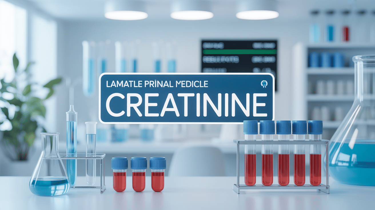 qu est-ce que la creatinine vue laboratoire medical