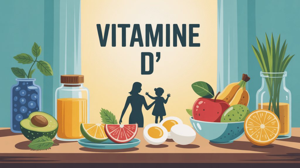 quand prendre la vitamine d scene petit dejeuner