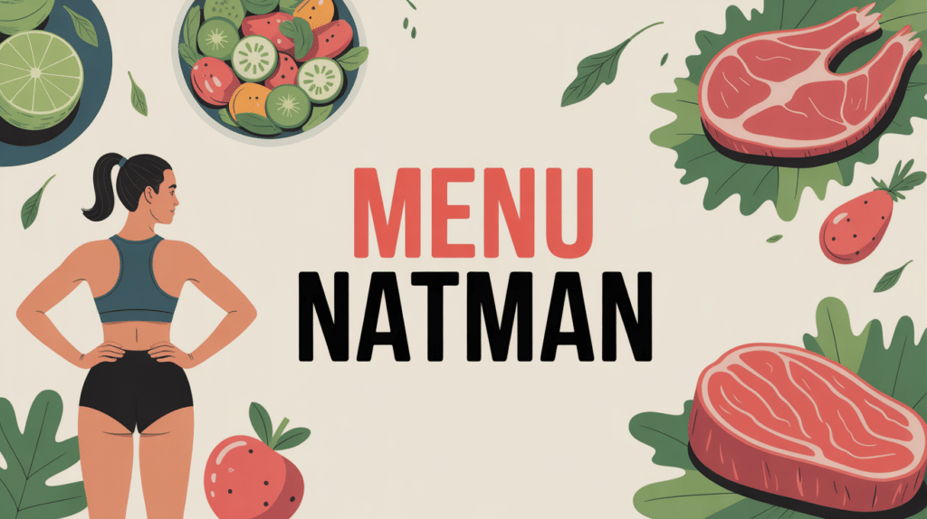 illustration regime natman menu 4 jours pdf motivation
