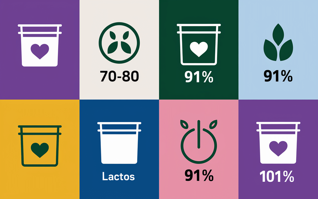Comparatif visuel whey protein whey protein isolate pourcentages lactose lipides