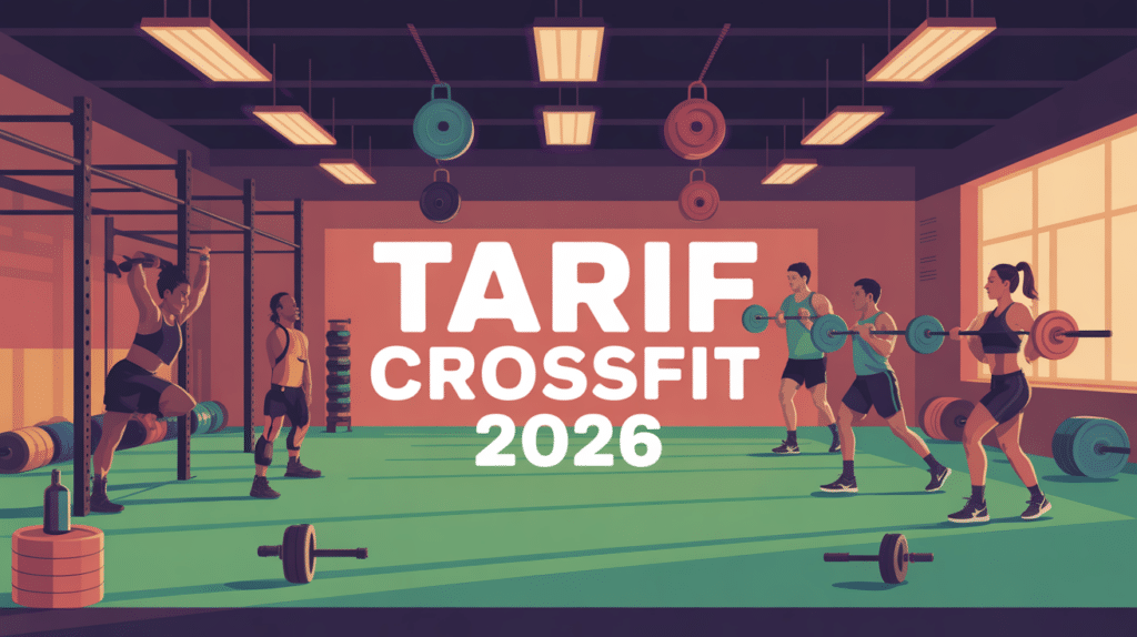 salle crossfit prix 2026 ambiance energetique
