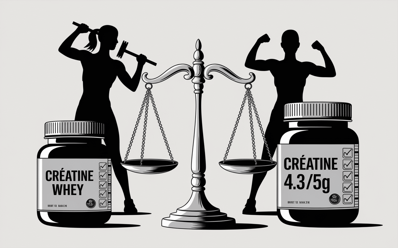 la nutrition de la force, compléments creatine whey