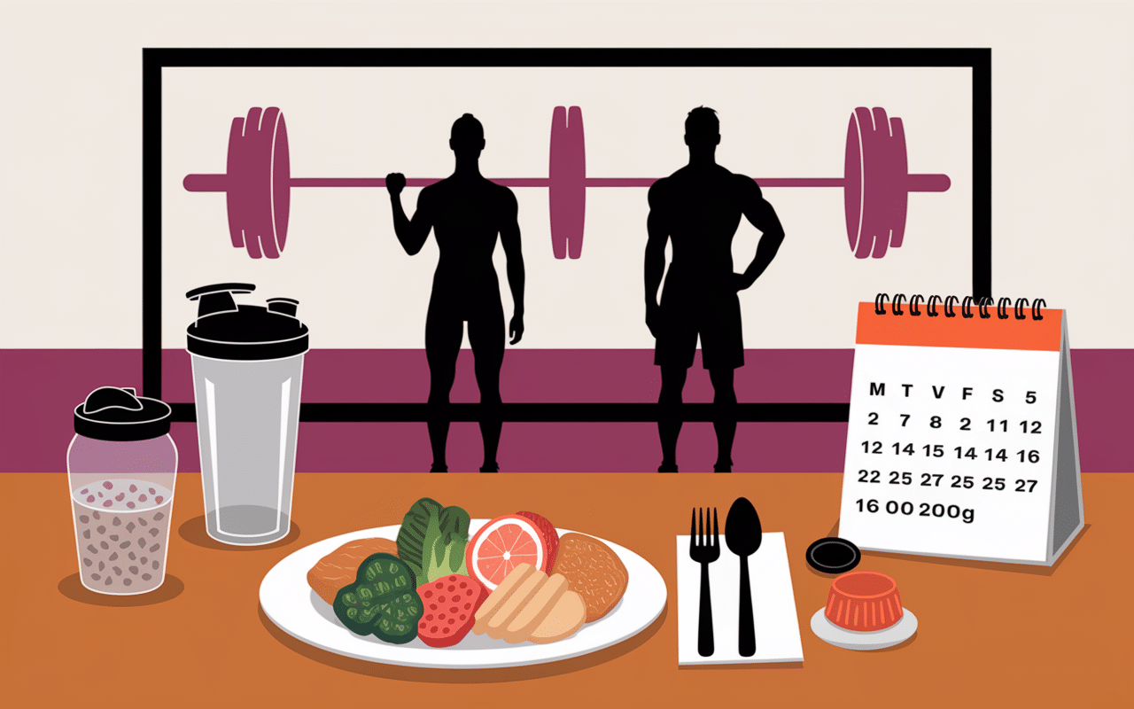 la nutrition de la force, plan repas sportif, proteines
