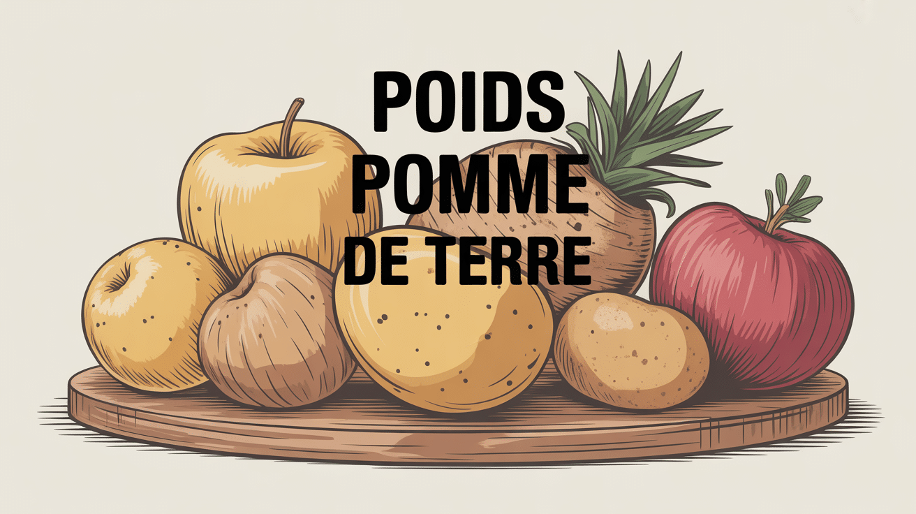 pommes de terre diverses sur planche bois poids d une pomme de terre