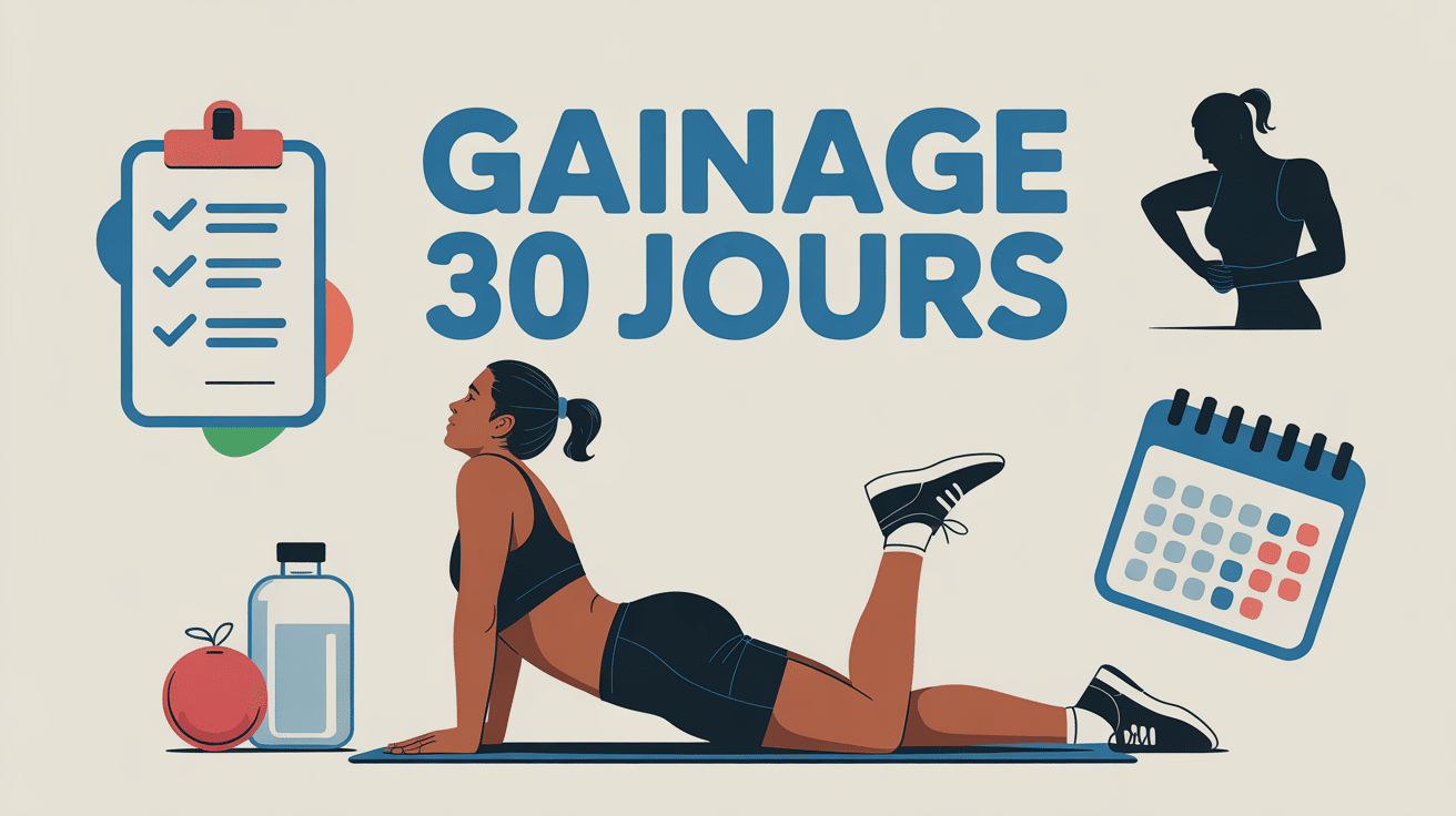 programme gainage 30 jours pdf silhouette sportive motivation