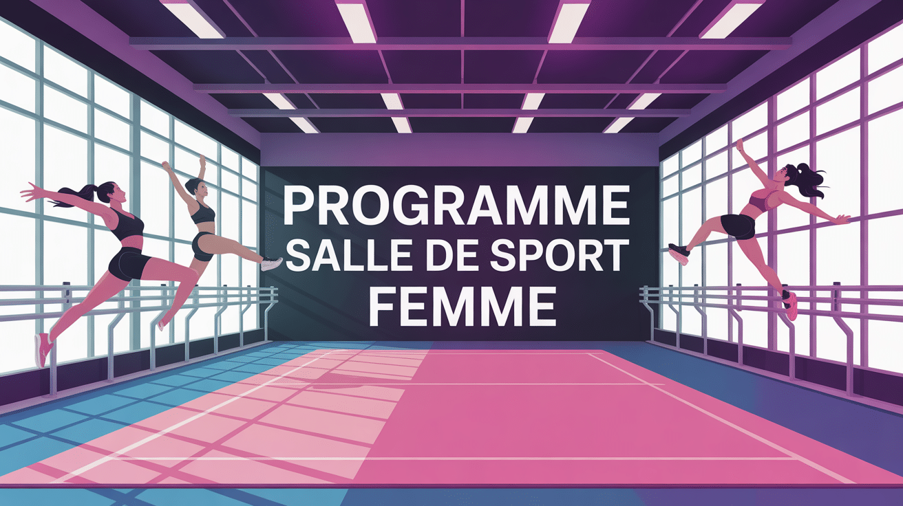 programme salle de sport femme salle de sport moderne silhouettes