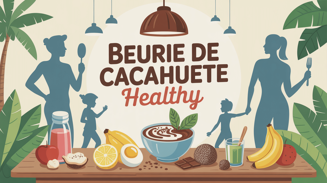 recette avec beurre de cacahuete healthy ingredients naturels table famille