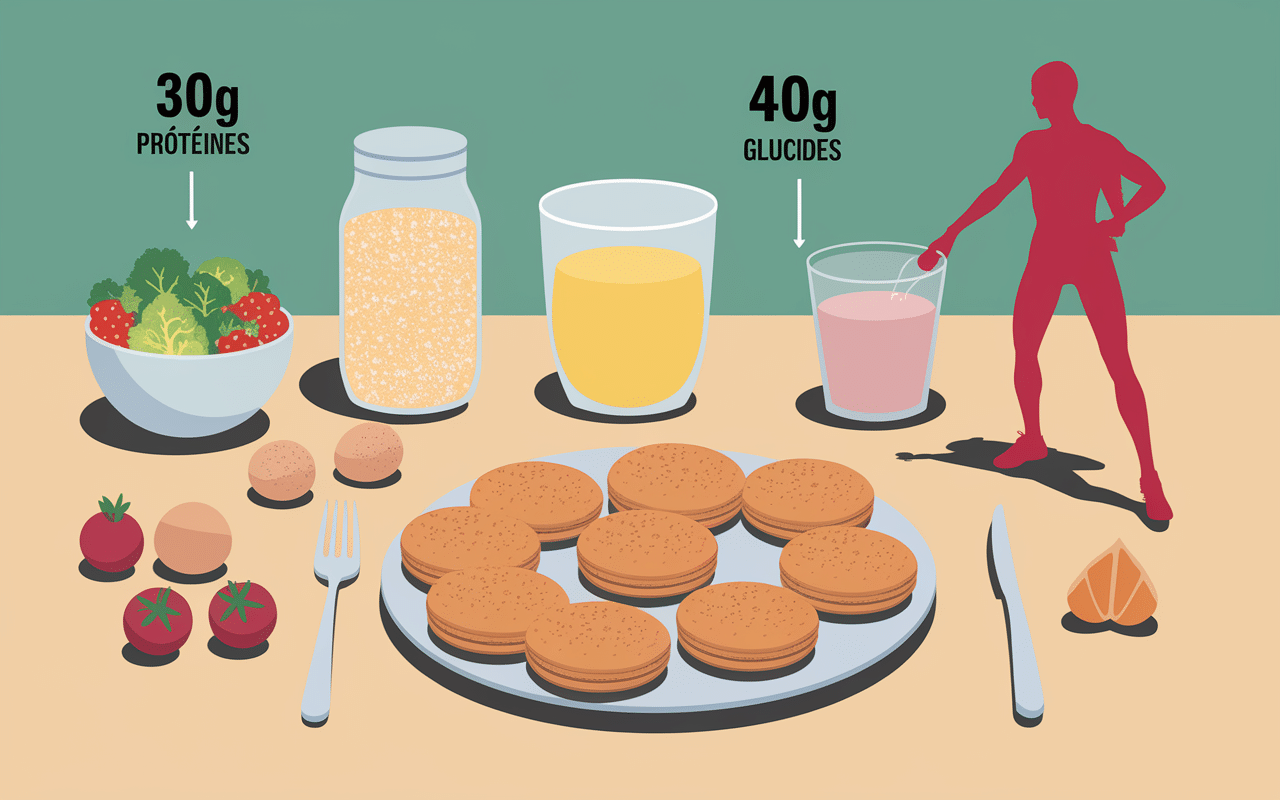 Ingredient et pancakes recette proteine whey