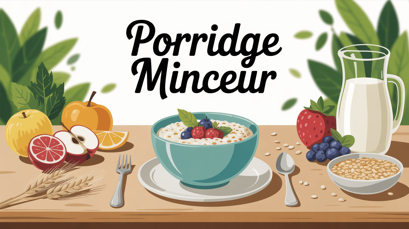 bol porridge fruits recette porridge minceur