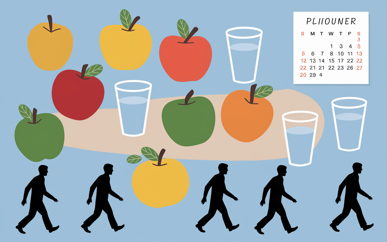 regime pomme 10 kilos menus calendrier variantes