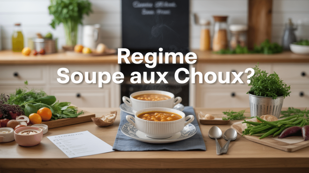 regime soupe au choux programme pdf menu checklist table