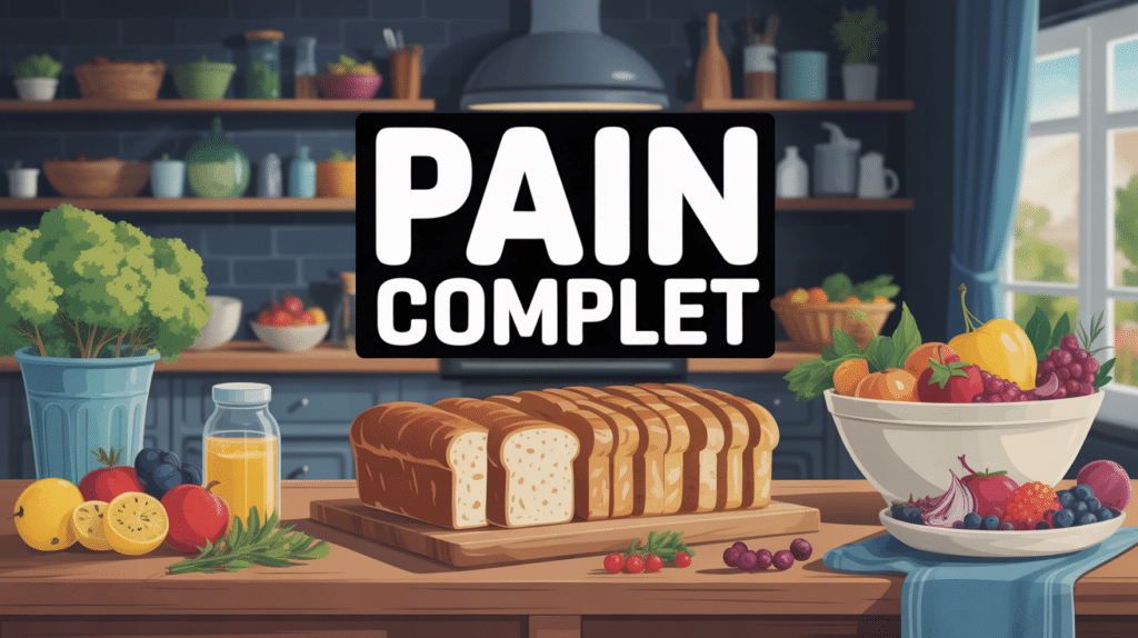 table pain complet regime a volonte moderne