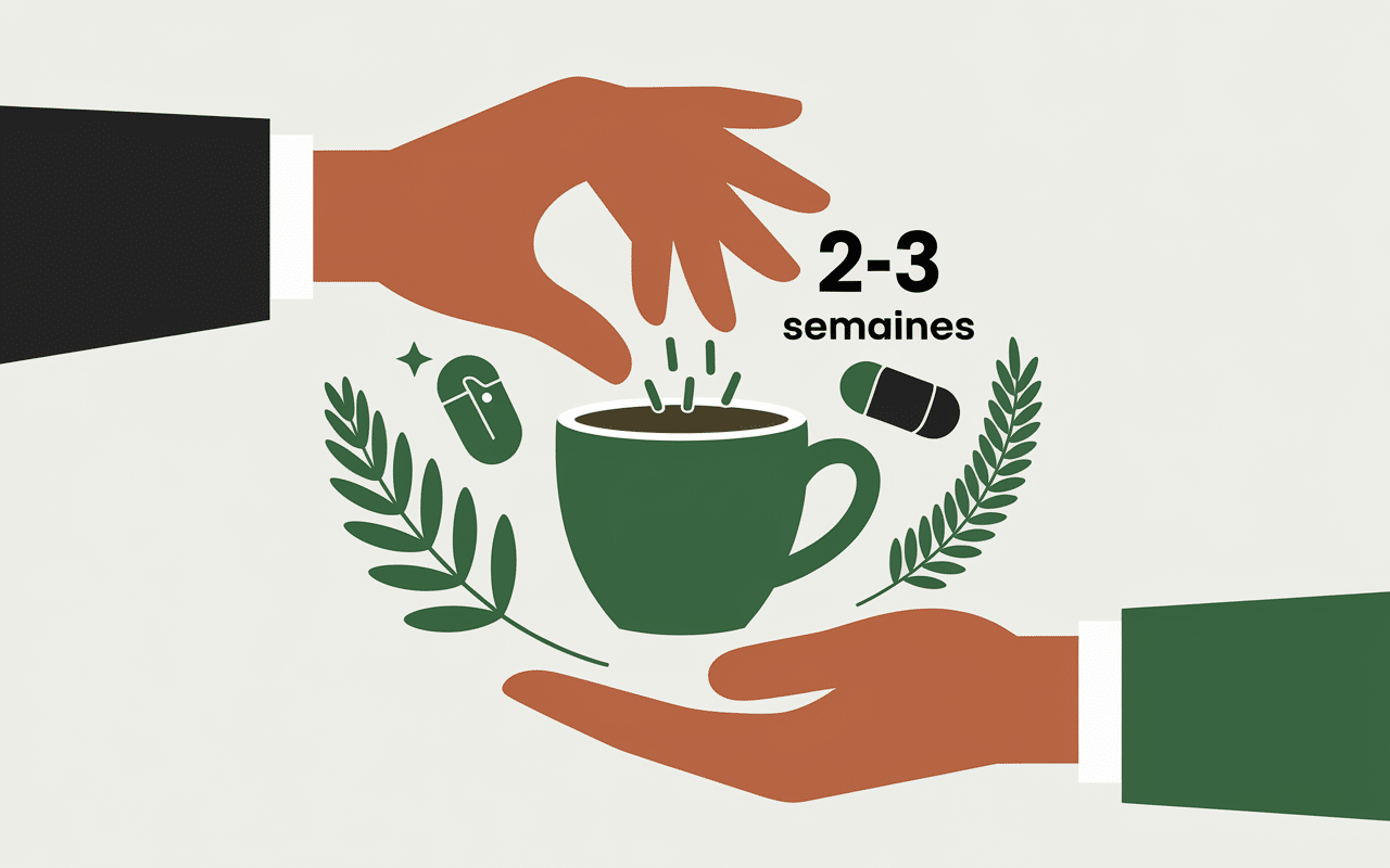 the vert perte de poids, tasse, silhouette, chiffres