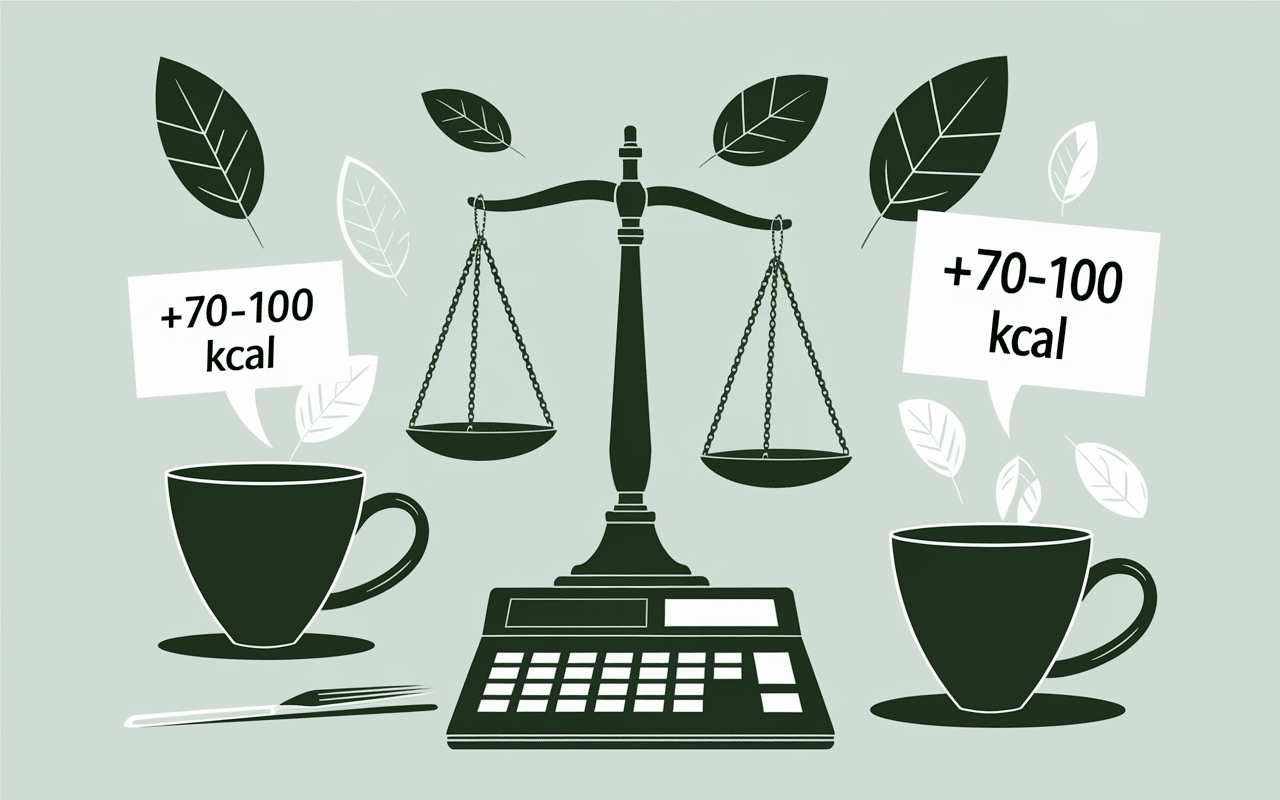 the vert pour maigrir balance calories