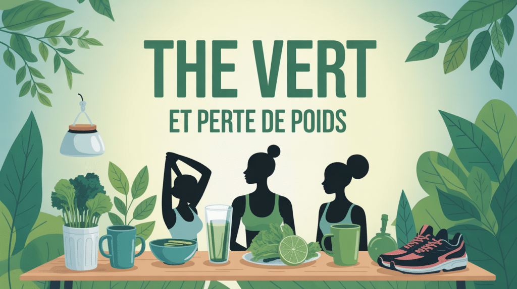 the vert pour maigrir silhouettes table the vert