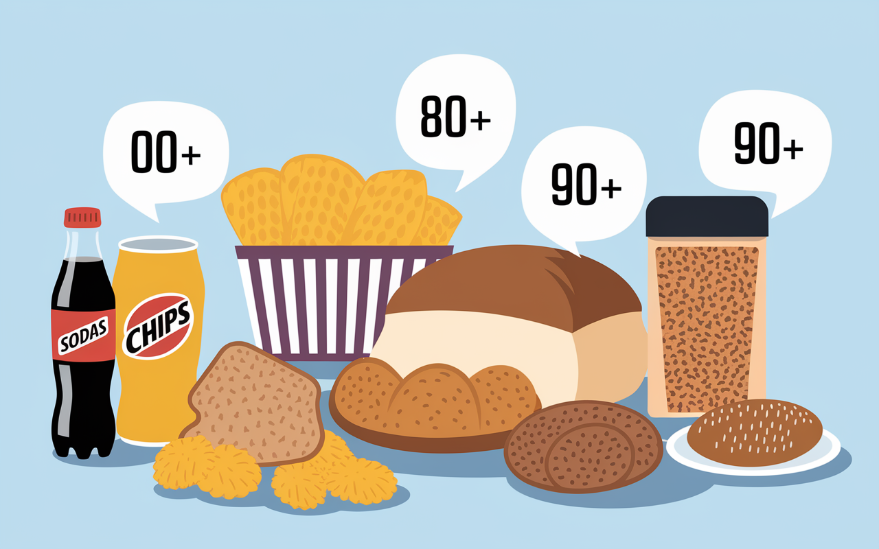 Aliments riches en glucides a eviter IG eleve