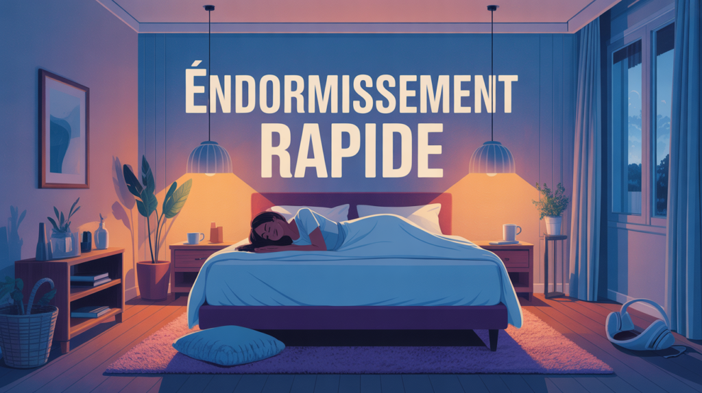 Chambre calme aide comment trouver le sommeil rapidement