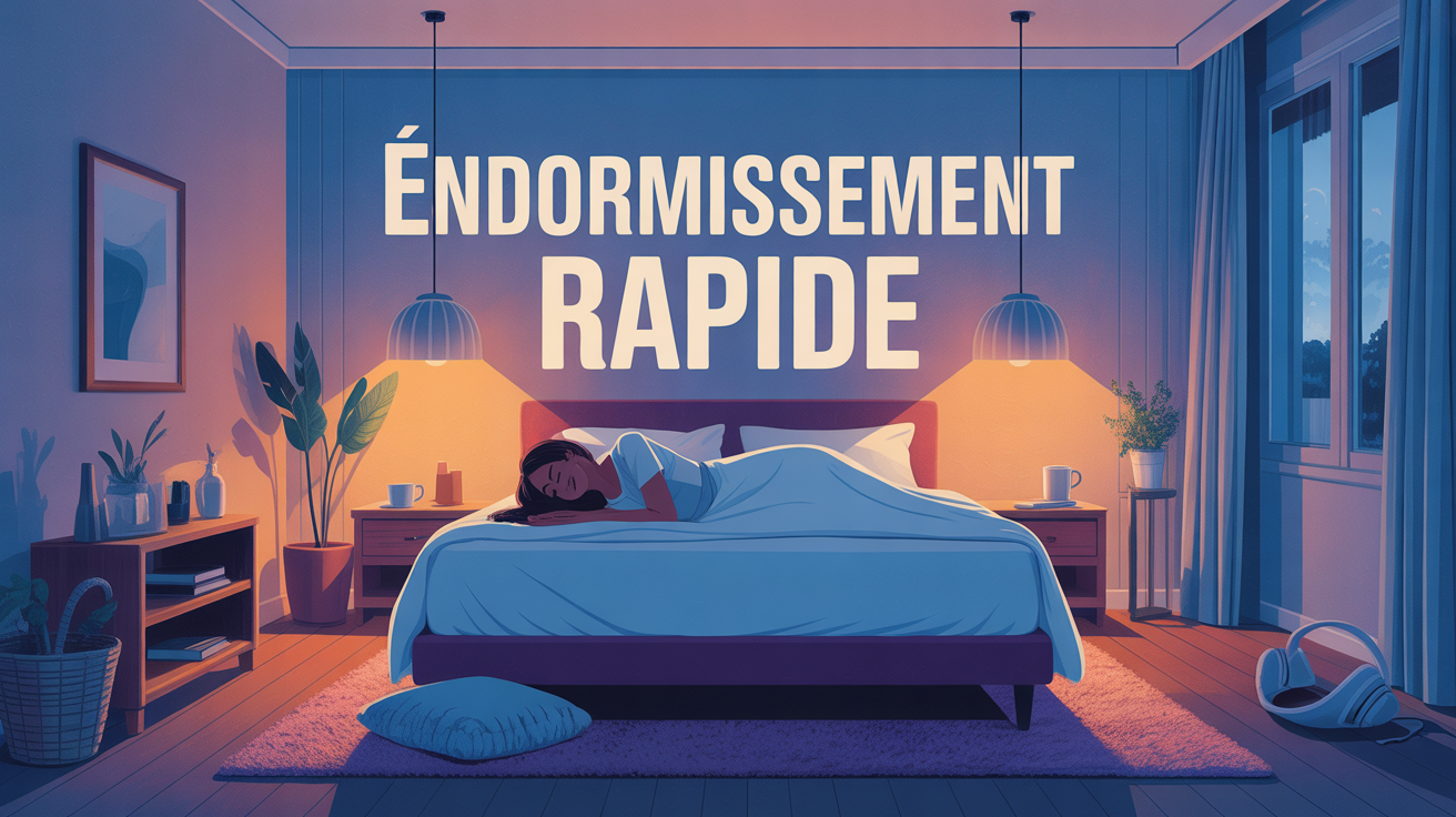 Chambre calme aide comment trouver le sommeil rapidement
