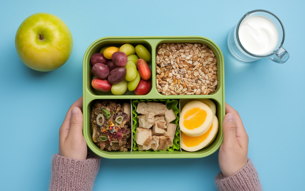les 7 groupes d aliments tableau assiette équilibrée vue dessus