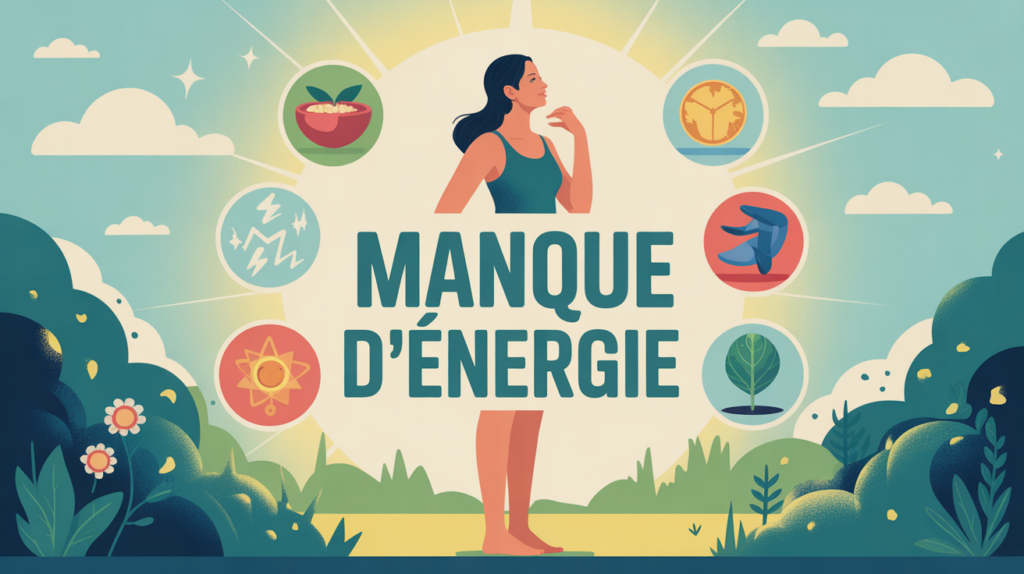 manque d energie que faire femme sous lumiere et symboles energie