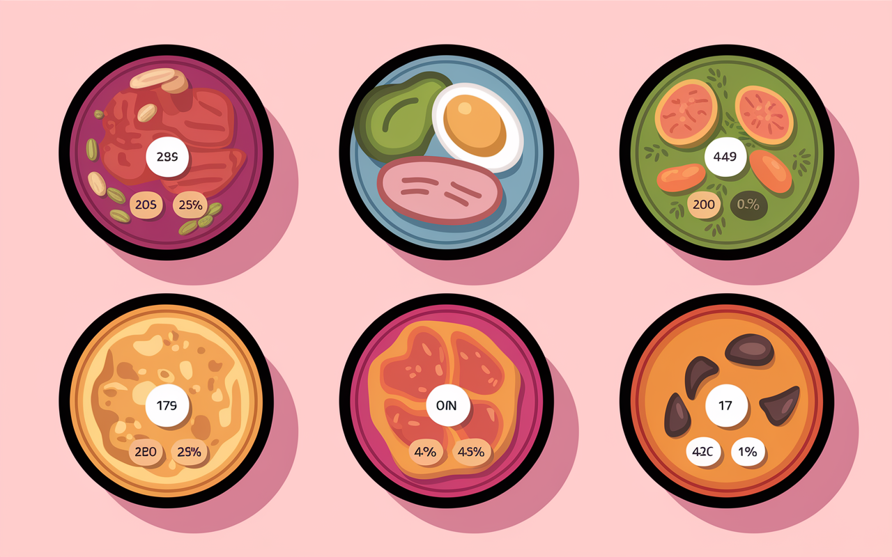 Plan repas calories macros prise de masse musculaire