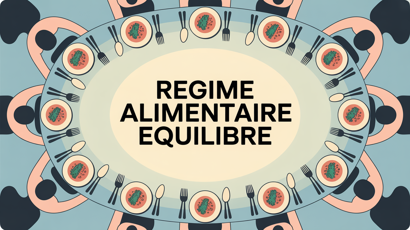 quoi manger en regime table repas equilibree