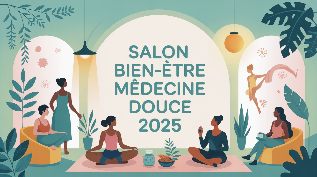 illustration salon du bien etre 2025 espace ateliers