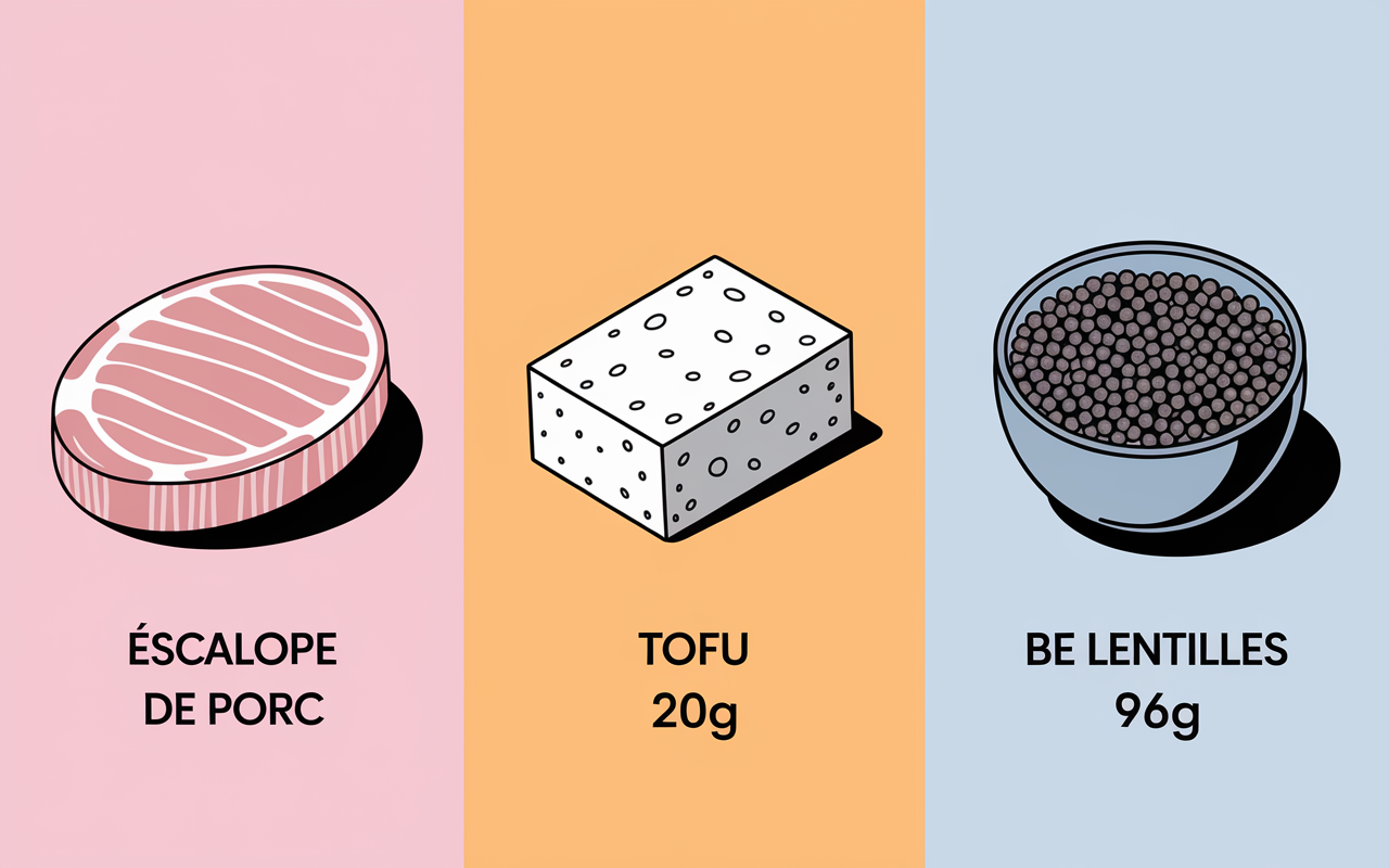 comparatif aliments riches en proteines pour personnes agees tableau