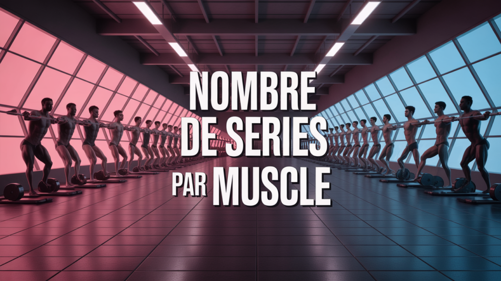 combien de serie par muscle par semaine salle musculation