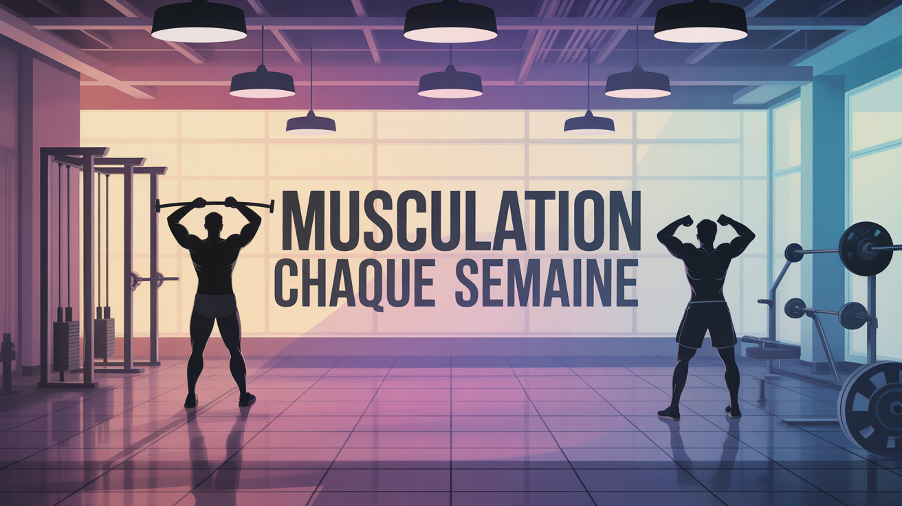 illustration musculation combien de fois par semaine en salle