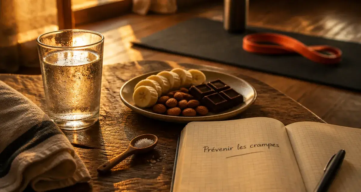 Crampes comment les eviter : eau, sel et aliments pour prévenir les crampes