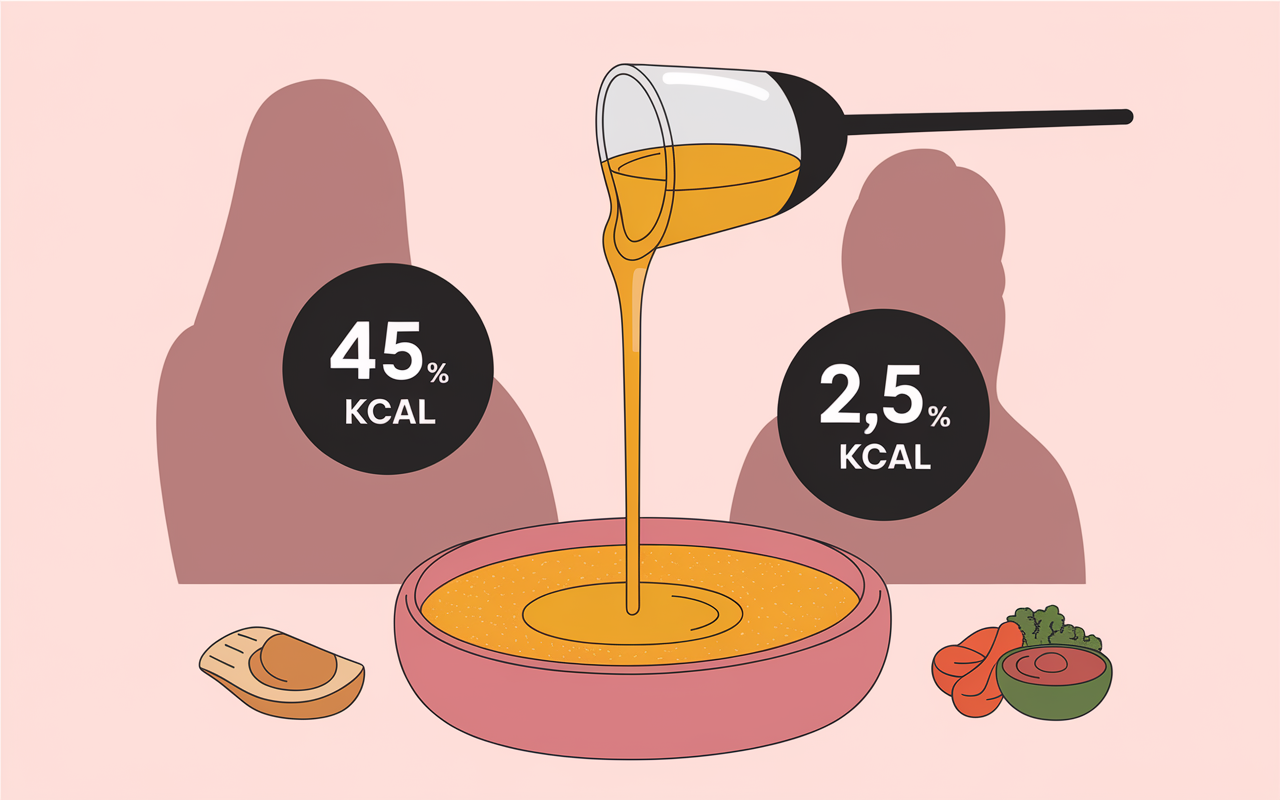huile de foie de morue prise de poids balance calories infographie
