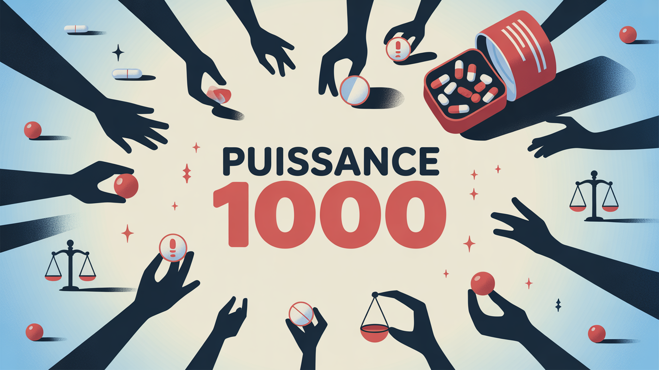 puissance 1000 effets indésirables gélules balance alerte