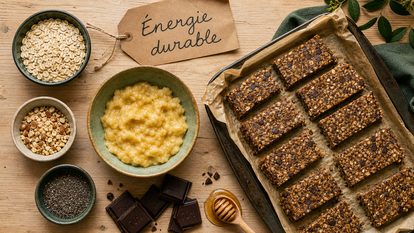 Banane, avoine et chia : aliment qui donne de l energie rapidement