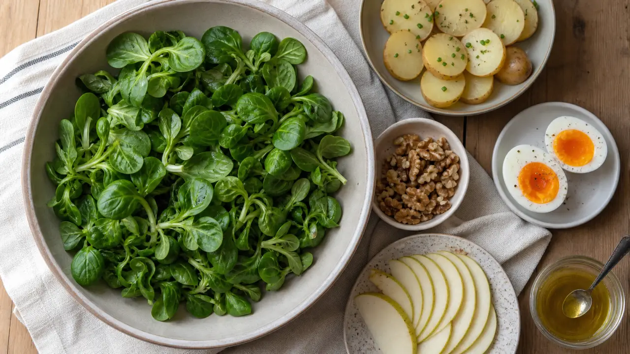 Bienfait de la mache : salade d’hiver riche en fibres