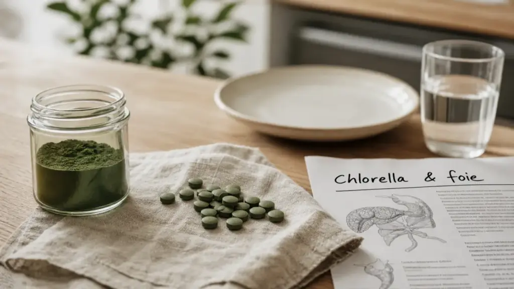 Chlorella danger pour le foie : risque lié à la qualité
