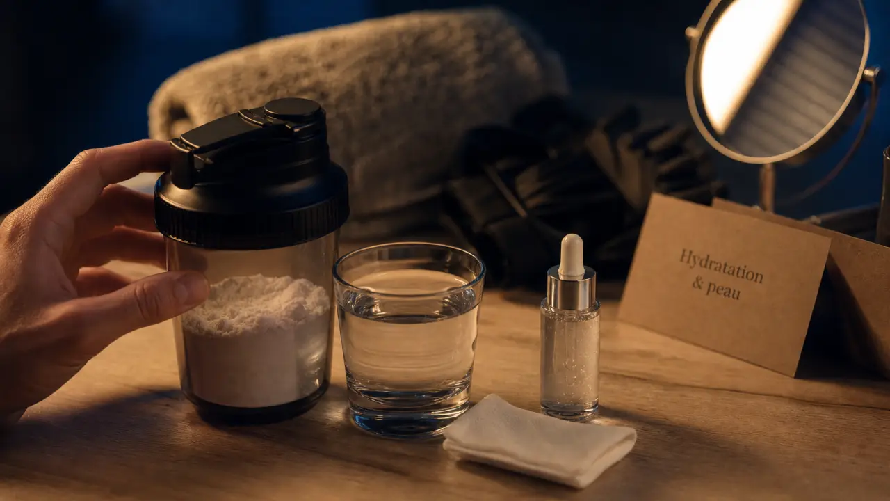 Creatine effet sur la peau : hydratation, acné, rétention d’eau